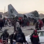 Military cargo plane loaded with cash crashes on highway (VIDEOS)
