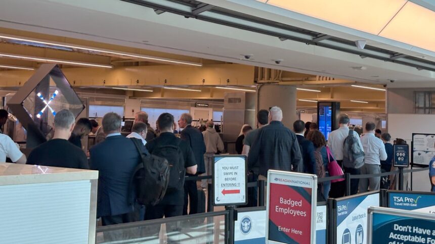 Airport security strain during shutdown grows as unpaid TSA officers warn, Were hurting