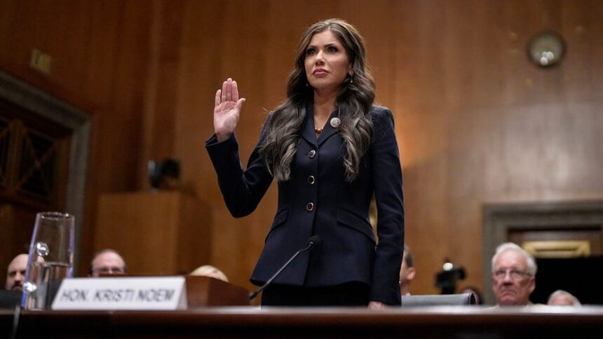 Kristi Noem to face Senate grilling over Minneapolis shootings as DHS shutdown hits week 3
