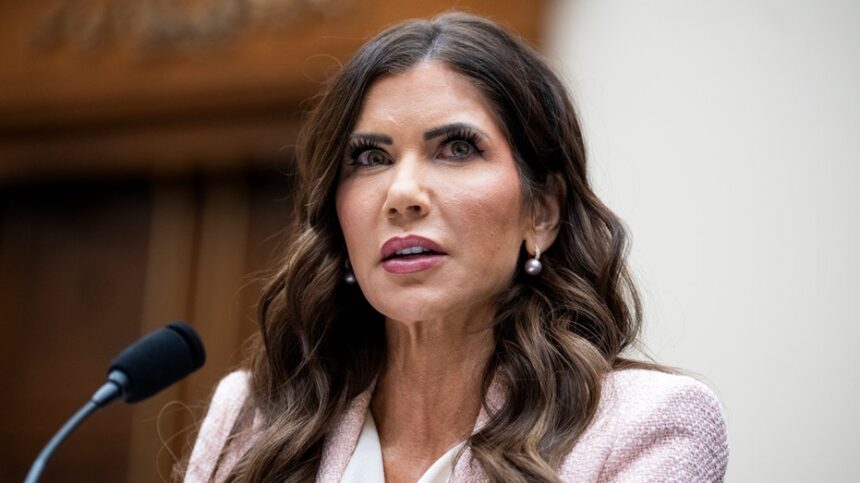 Kristi Noem devastated by story about her husbands online activities