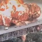 Massive explosion rocks bridge in Panama (VIDEOS)