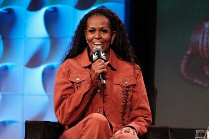 Michelle Obama says America going through its 'janky' era