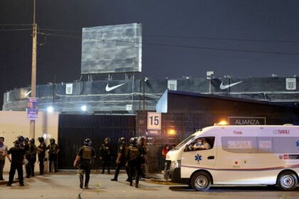 One dead and dozens injured during pregame event in Peru soccer stadium