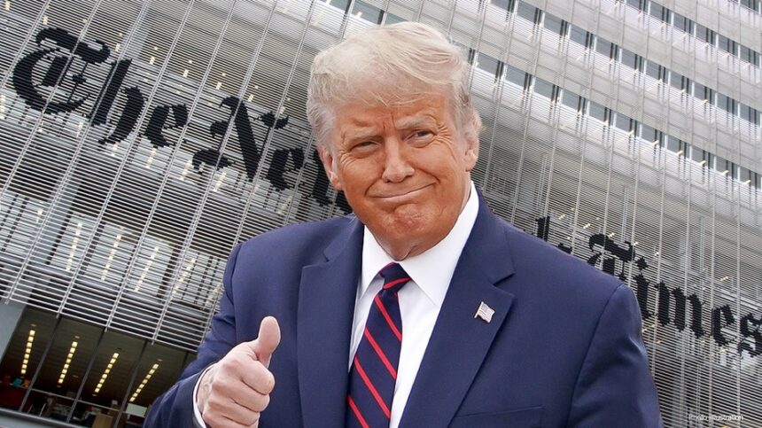 Trump proclaims 'failing' New York Times has no credibility, 'running on past fumes'