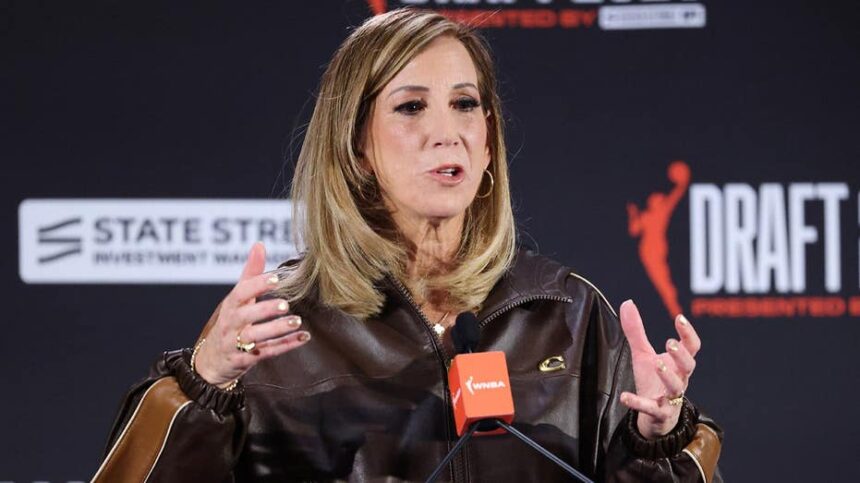 WNBA commissioner plays gender card when asked about future