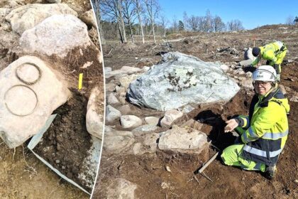 Ancient burial reveals rare jewelry find that archaeologists call 'highly unusual'