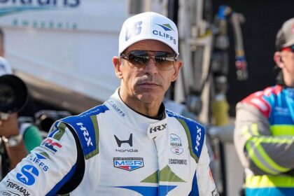 Four-time Indy 500 winner Helio Castroneves recalls getting speeding ticket for going triple digits