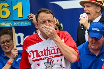 Joey Chestnut sentenced to probation after pleading guilty to drunkenly slapping a man at bar