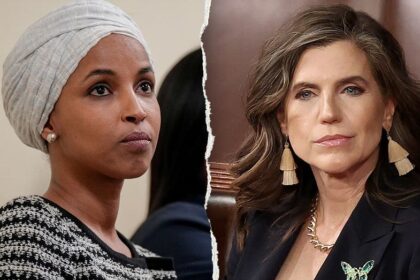 Omar confronted on camera over GOP proposal targeting foreign-born lawmakers: Good luck to her