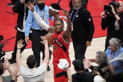 Raptors star RJ Barrett nails season-saving 3-pointer to force Game 7 against Cavaliers
