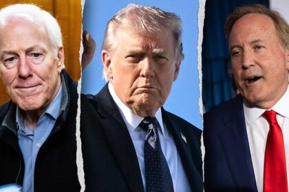 Trump flexes MAGA muscle in Texas Senate runoff clash between Cornyn and Paxton