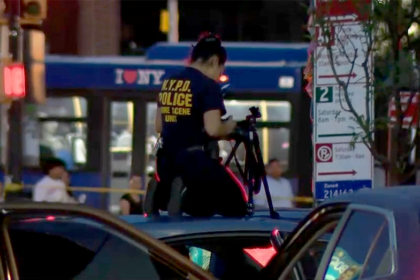 NYPD cop shoots suspect attempting to flee in stolen vehicle, officials say