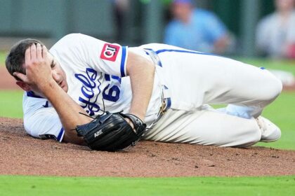 Royals pitcher drilled in head with terrifying 107 mph liner, and the batter who hit it pulled a rare move