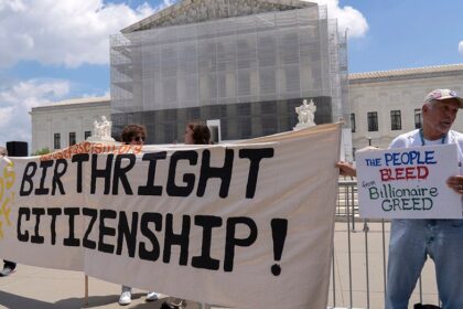 Supreme Court lambasted over 'destructive' and 'outrageous' birthright citizenship decision