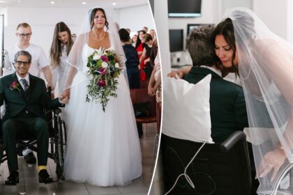 Dad suffers heart attack days before daughter's wedding â then doctors make sure he walks her down the aisle
