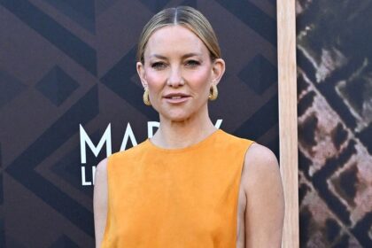 Kate Hudson shows off fit body in multiple string bikinis during family vacation in Greece