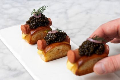 $100 hot dogs get over-the-top treatment with caviar, Wagyu and 24-karat gold