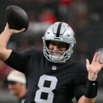 Kirk Cousins dominates Raiders preseason quarterback play but coach Klint Kubiak still won't name the starter