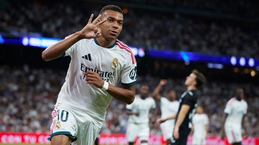 Kylian MbappÃ© Scores Hat-Trick For Real Madrid In 2nd Match Of LaLiga Season