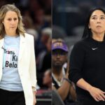 Lynx, Valkyries coaches rip 'Save Women's Sports' movement as pro-trans mob rocks 1st rally at non-Fever game
