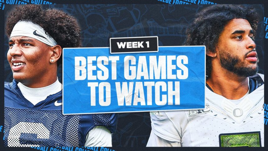 2026 College Football Week 1: Best Games To Watch This Weekend