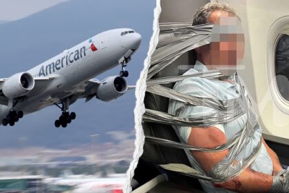 American Airlines passenger duct-taped to seat after alleged racist, homophobic midair outburst