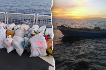 Coast Guard recovers 47 bales of suspected marijuana worth $2.4M after intercepting go-fast vessel