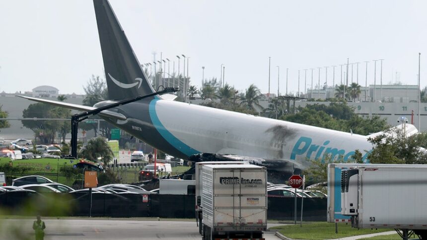 Data shows Amazon jets key braking systems did not deploy during deadly Miami crash: NTSB