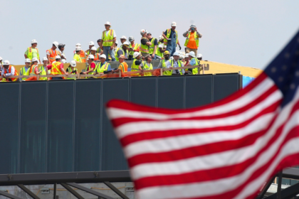 I'm the acting secretary of Labor and I'm here to say thank you to the American worker